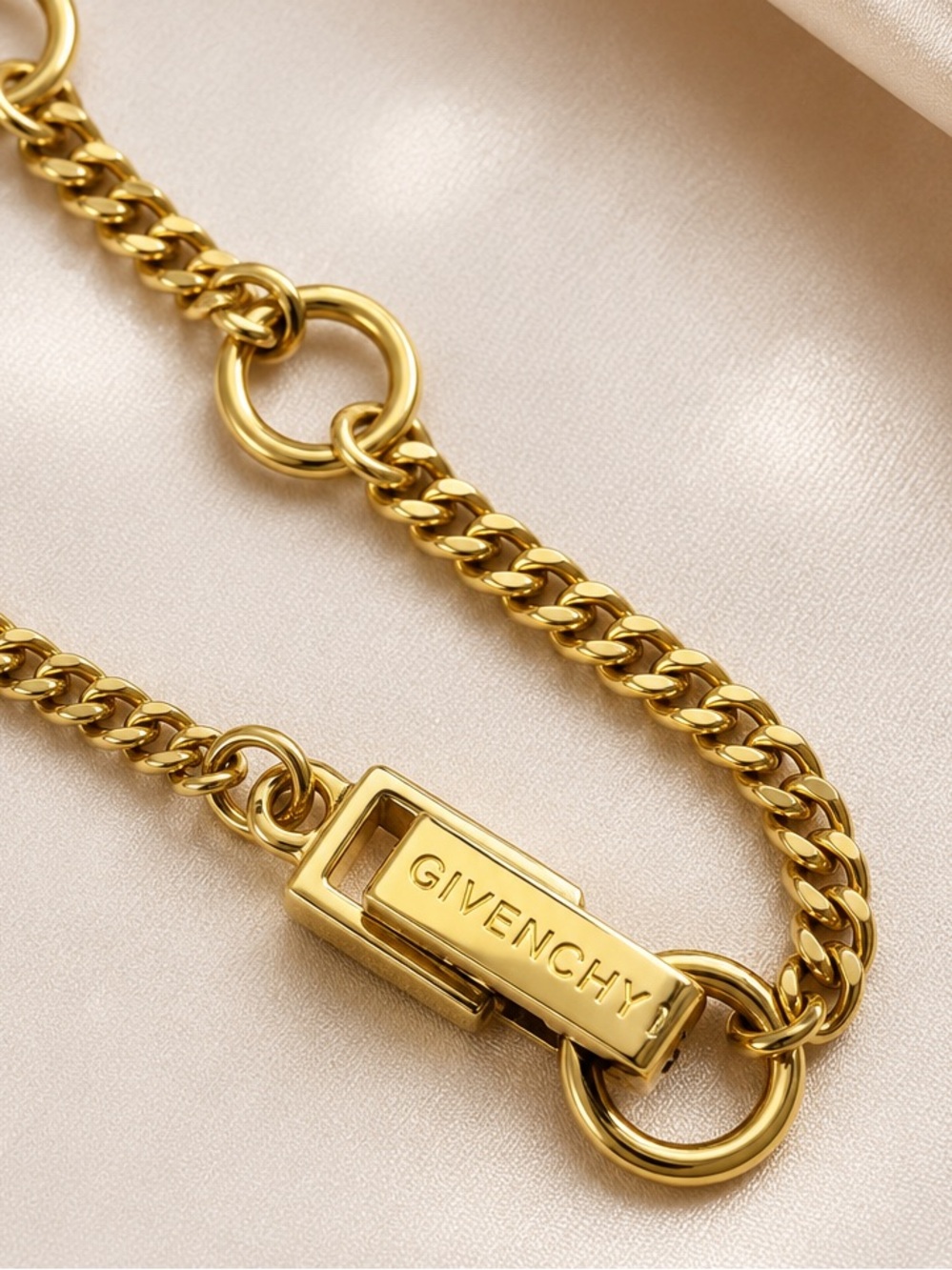 Givenchy Purple Crystal Statement Necklace • Gold-Tone • Vintage Designer - Picture 5 of 5